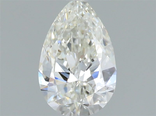 0.53 carat I-SI1 Natūralus Pear Deimantas (1)
