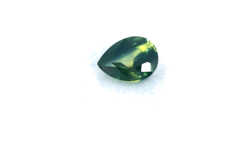 0.59 carat GREEN Pear Safyras (1)
