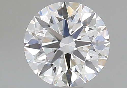 0.56 carat F-VVS1 Excellent cut Natūralus Round Deimantas (1)