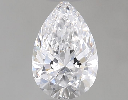 0.4 carat D-VVS1 Natūralus Pear Deimantas (1)