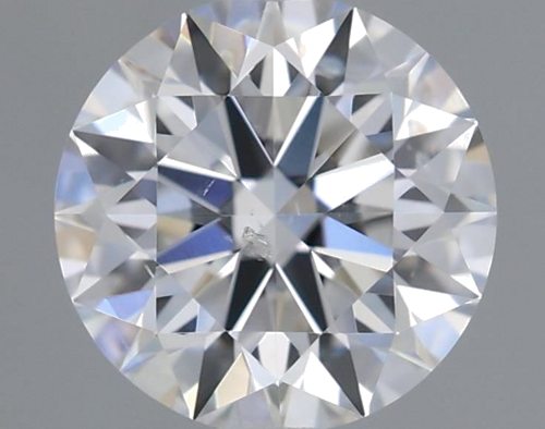 0.61 carat E-SI2 Excellent cut Natūralus Round Deimantas (1)
