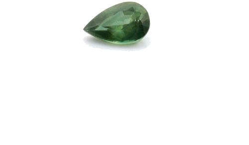 0.43 carat GREEN Pear Safyras (1)