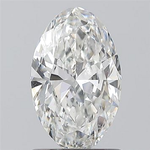 1.01 carat F-SI1 Natūralus Oval Deimantas (1)