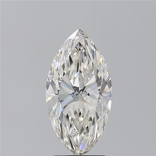 3.2 carat I-SI2 Natūralus Marquise Deimantas (1)