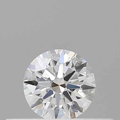 0.24 carat F-VVS2 Excellent cut Natūralus Round Deimantas (1)