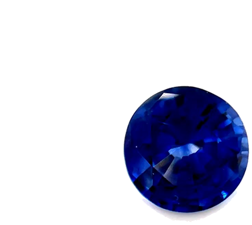 0.68 carat BLUE Round Safyras (1)