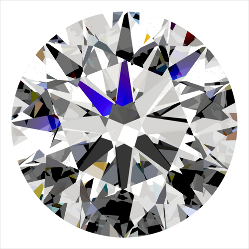 0.33 carat D-VS1 Excellent cut Natūralus Round Deimantas (1)