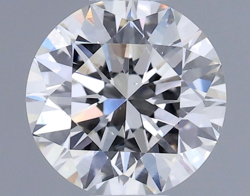 0.53 carat I-VS2 Excellent cut Natūralus Round Deimantas (1)