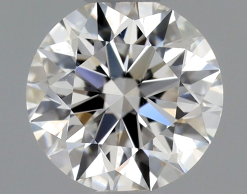 0.51 carat F-VVS1 Excellent cut Natūralus Round Deimantas (1)