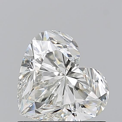 1.01 carat I-VVS1 Natūralus Heart Deimantas (1)