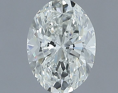 0.6 carat H-SI2 Natūralus Oval Deimantas (1)