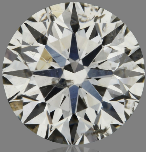 1.01 carat H-SI2 Very Good cut Natūralus Round Deimantas (1)