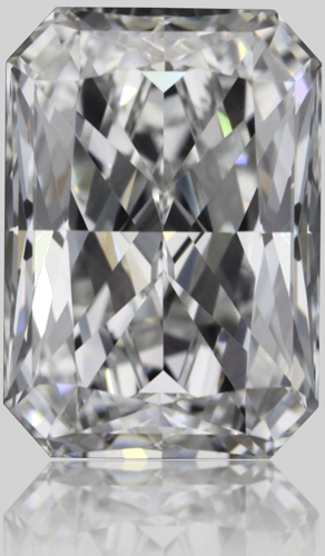 1.23 carat F-VVS2 Natūralus Radiant Deimantas (1)