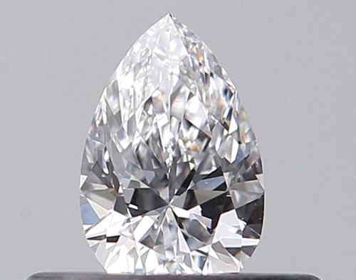 0.26 carat D-VS1 Natūralus Pear Deimantas (1)
