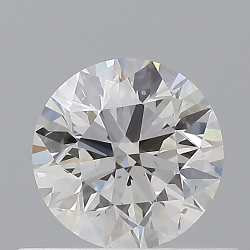 0.46 carat F-SI1 Excellent cut Natūralus Round Deimantas (1)