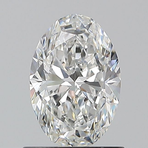 0.9 carat F-VS2 Natūralus Oval Deimantas (1)