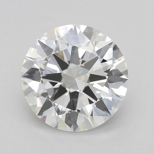 3.5 carat I-SI1 Excellent cut Natūralus Round Deimantas (1)