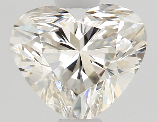 0.63 carat J-VVS1 Natūralus Heart Deimantas (1)