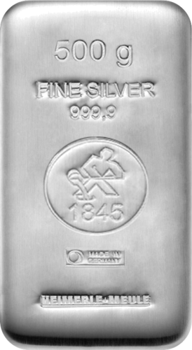 500 g Sudraba plāksne Heimerle Meule (1)