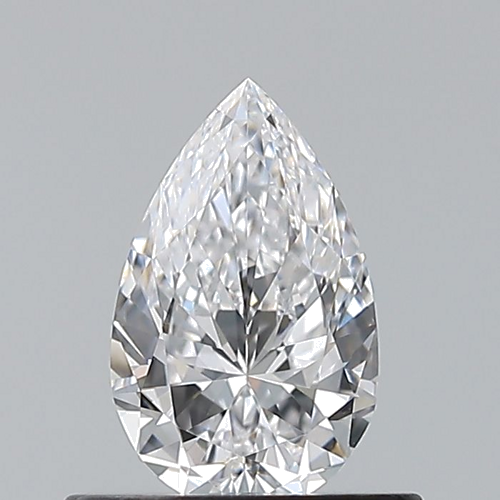 0.5 carat D-VS1 Natūralus Pear Deimantas (1)