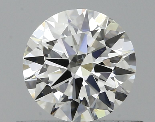 0.5 carat G-SI2 Excellent cut Natūralus Round Deimantas (1)