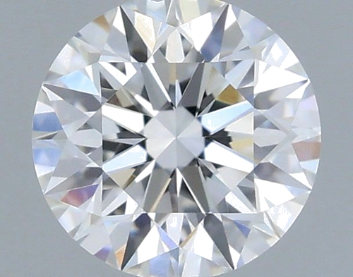 0.39 carat F-VVS2 Excellent cut Natūralus Round Deimantas (1)