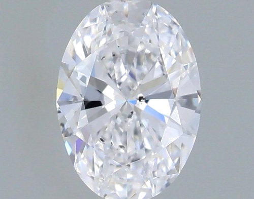 0.4 carat D-SI2 Natūralus Oval Deimantas (1)