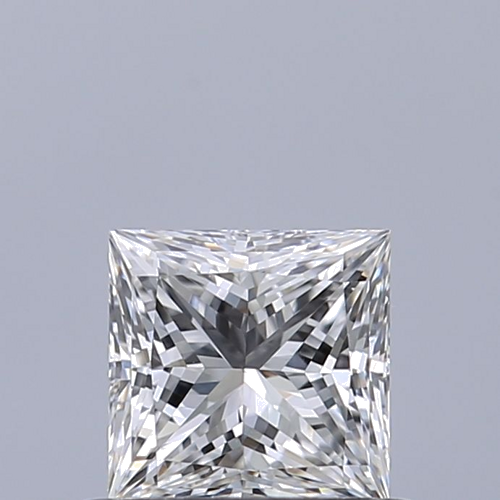 0.51 carat E-VS1 Natūralus Princess Deimantas (1)