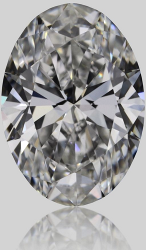 0.51 carat F-VVS1 Natūralus Oval Deimantas (1)