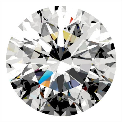 0.3 carat D-SI1 Excellent cut Natūralus Round Deimantas (1)