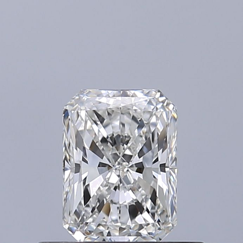 0.49 carat F-VVS1 Natūralus Radiant Deimantas (1)