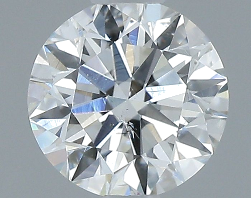 0.45 carat G-SI2 Excellent cut Natūralus Round Deimantas (1)