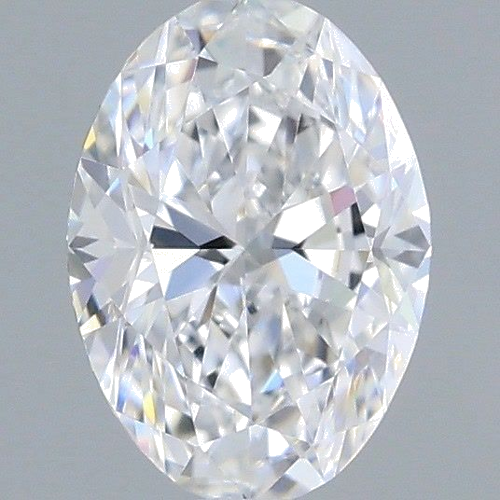 0.4 carat D-VS2 Natūralus Oval Deimantas (1)