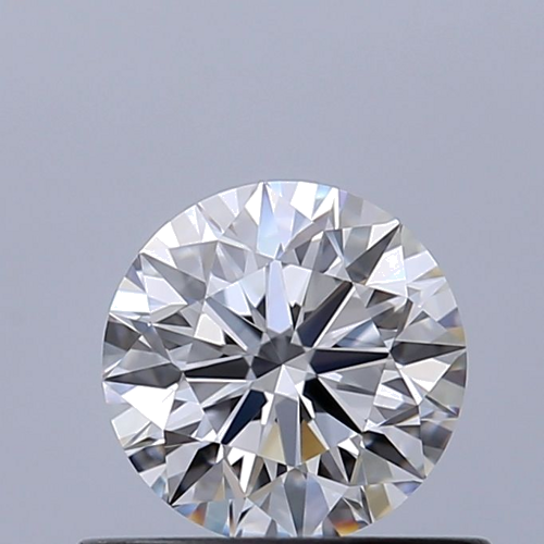 0.55 carat F-VVS1 Excellent cut Natūralus Round Deimantas (1)