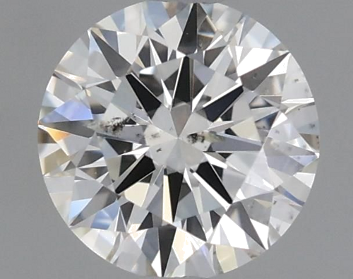 0.5 carat I-SI1 Excellent cut Natūralus Round Deimantas (1)