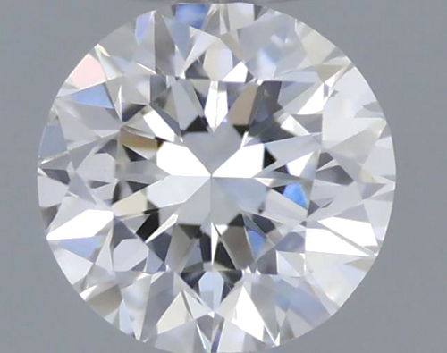 0.19 carat F-VVS2 GD cut Natūralus Round Deimantas (1)