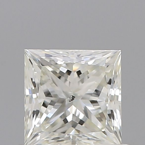 0.6 carat J-SI2 Natūralus Princess Deimantas (1)