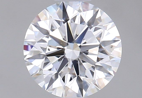 0.57 carat F-SI1 Excellent cut Natūralus Round Deimantas (1)