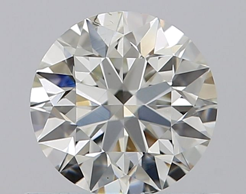 0.64 carat I-SI1 Excellent cut Natūralus Round Deimantas (1)