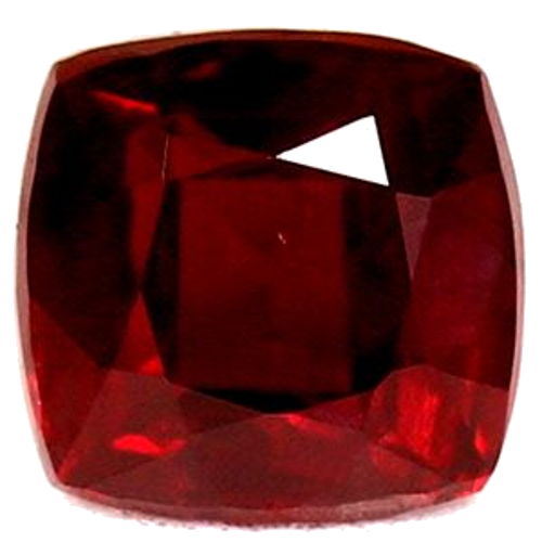 0.62 carat RED Cushion Rubinas (1)
