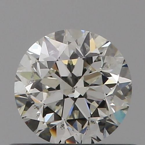 0.5 carat J-SI2 GD cut Natūralus Round Deimantas (1)