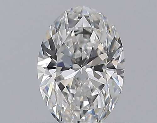 0.41 carat F-VVS2 Natūralus Oval Deimantas (1)