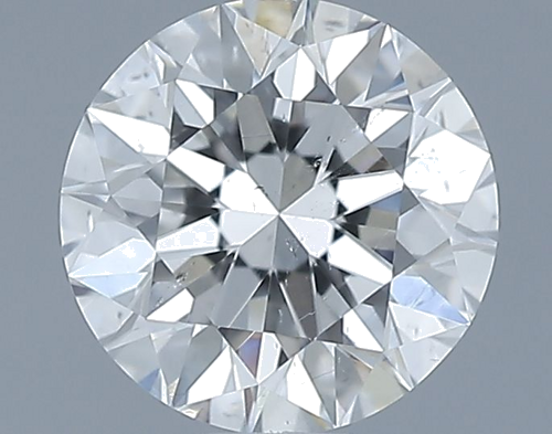 0.56 carat G-SI1 Excellent cut Natūralus Round Deimantas (1)