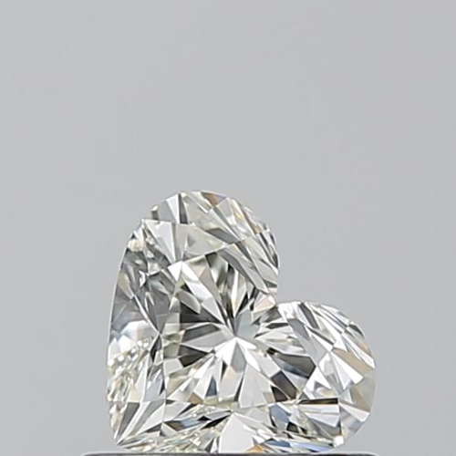 0.53 carat K-VVS2 Natūralus Heart Deimantas (1)