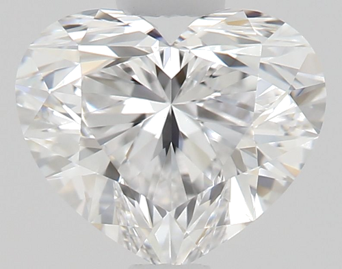 0.7 carat D-VS1 Natūralus Heart Deimantas (1)