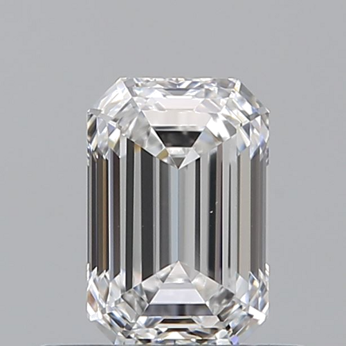 0.6 carat F-VVS2 Natūralus Emerald Deimantas (1)