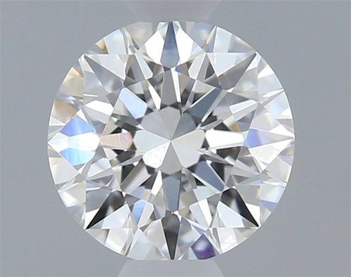 0.5 carat F-VVS2 Excellent cut Natūralus Round Deimantas (1)