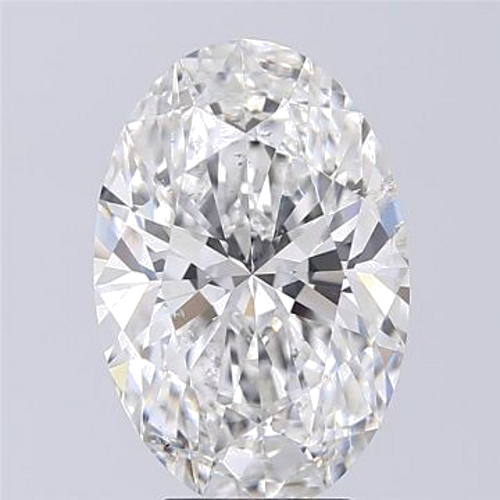 4.07 carat F-SI1 Natūralus Oval Deimantas (1)