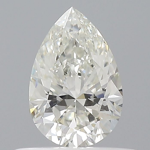 0.5 carat I-SI1 Natūralus Pear Deimantas (1)