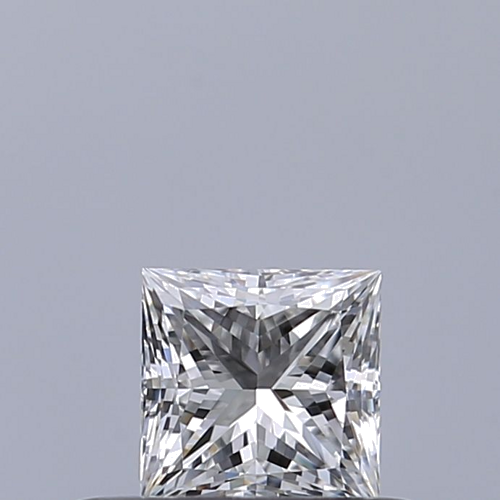0.32 carat D-VVS2 Natūralus Princess Deimantas (1)